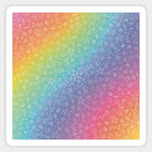 Under the Sea Rainbow Sticker